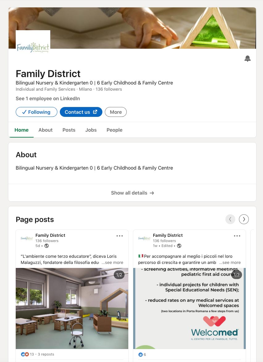 Family District | Linkedin Family District | Linkedin