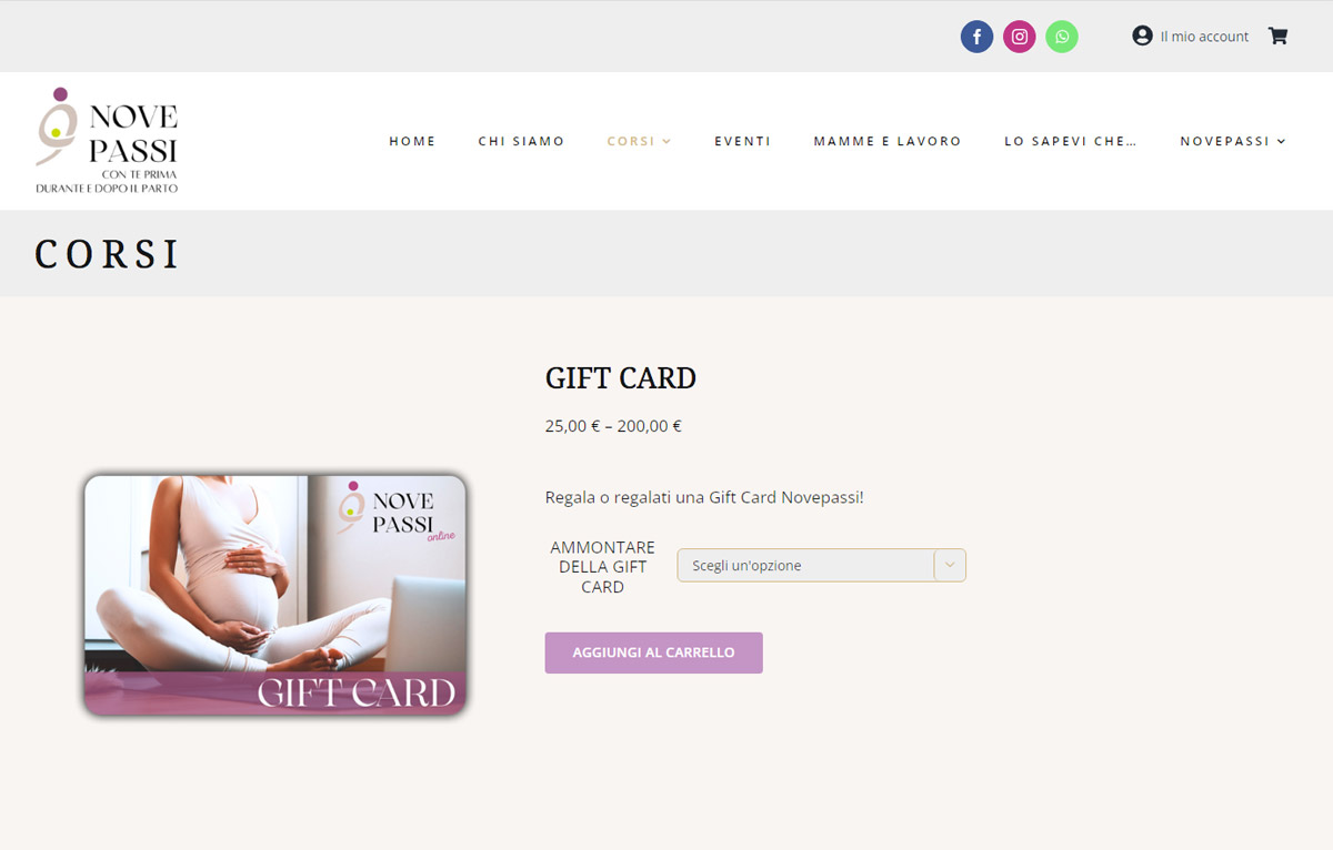 NOVEPASSI | Gift Card NOVEPASSI | Gift Card
